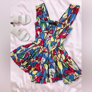 Vanessa Mooney Elisabeth Romper - Calla Lily